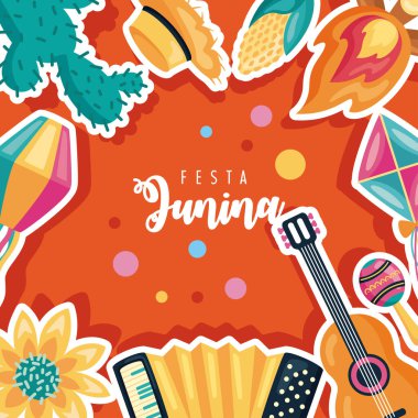 Festa junina festival çerçevesi