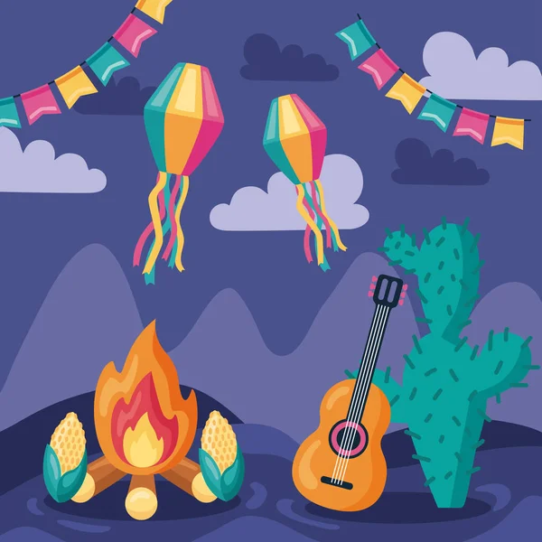 Festa Junina kutlama sahnesi