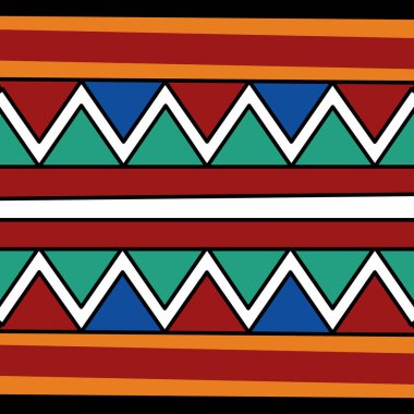 Egzotik Afrika deseni