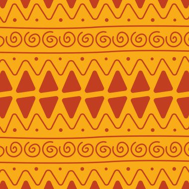 turuncu Afrika kültürü modeli