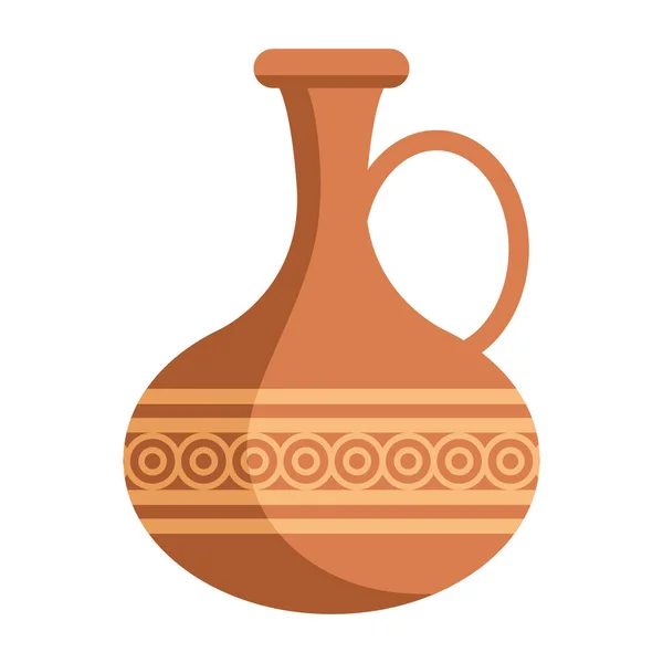 African ceramic jar — Archivo Imágenes Vectoriales