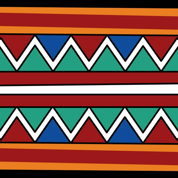 Exotic african pattern — Stockvektor