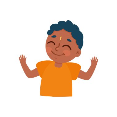 Hindu küçük çocuk.