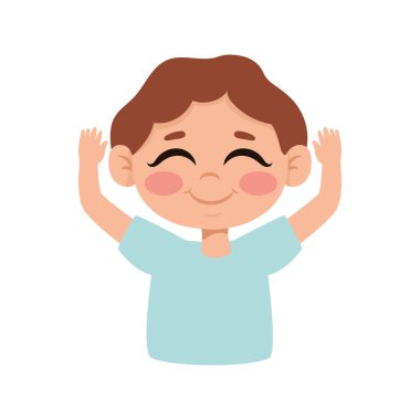 Mutlu küçük çocuk