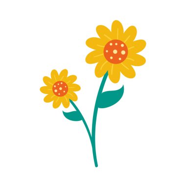 sarı bahçe çiçekleri