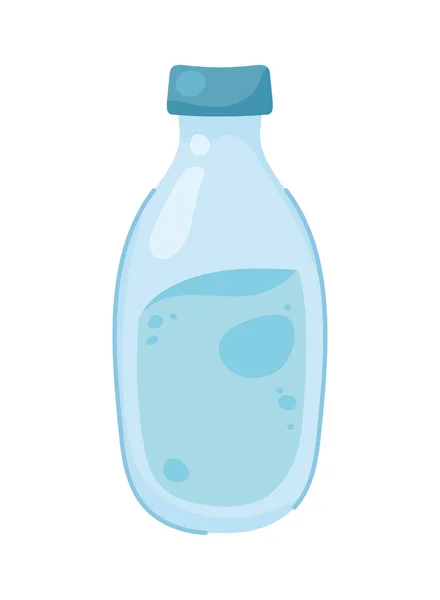 Reine Wasserflasche — Stockvektor