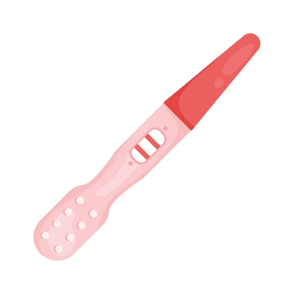 ピンクの妊娠検査 — ストックベクタ