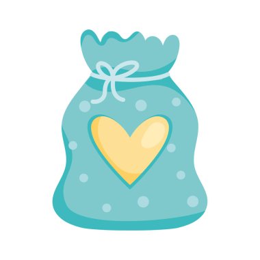 Kalpli yeşil çanta.