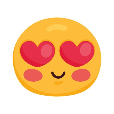 sevimli emoji yüz karakteri