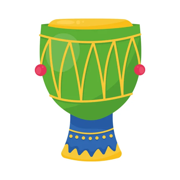 Тропічний бразильський барабан — стоковий вектор