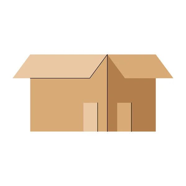 Box carton pack — ストックベクタ