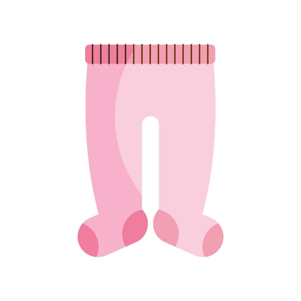 Ροζ baby παντελόνια — Διανυσματικό Αρχείο