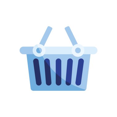 Mavi alışveriş sepeti