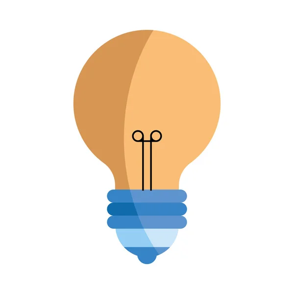 Bulb light idea — Stock Vector