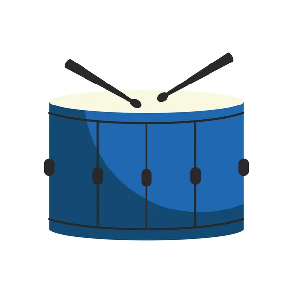 Барабан музичний інструмент — стоковий вектор