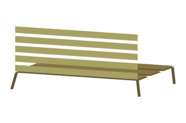 park bankının yeşil rengi