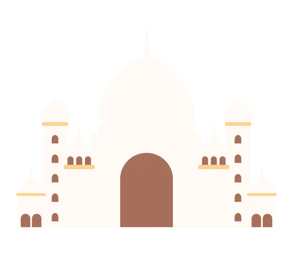 Moslemischer Moscheentempel — Stockvektor