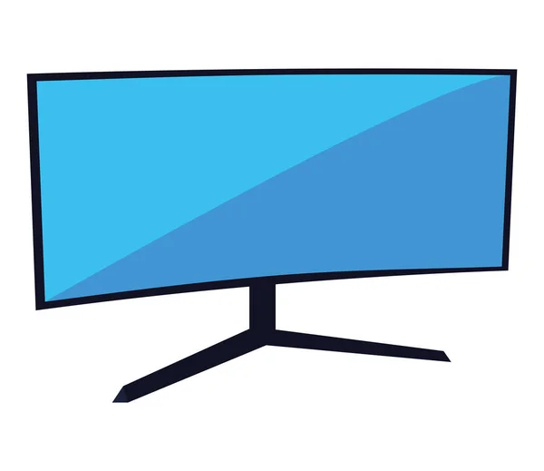 Monitor pc eszköz — Stock Vector