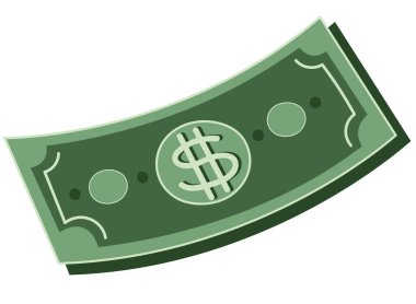 fatura para dolar ekonomi simgesi