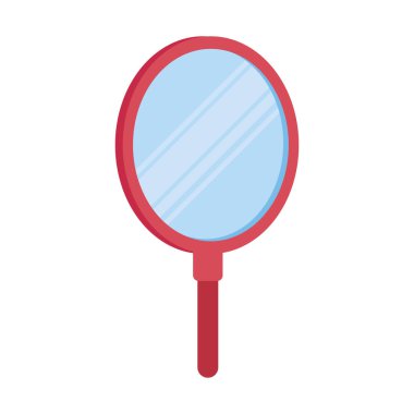 Ayna aksesuarının izole edilmiş simgesini kullan