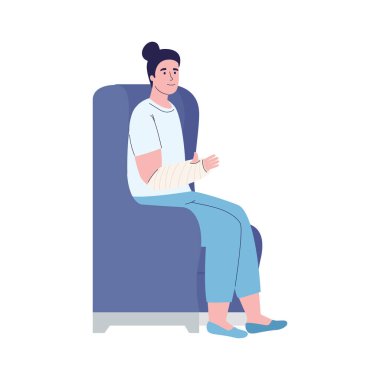 Kırık elli kadın.