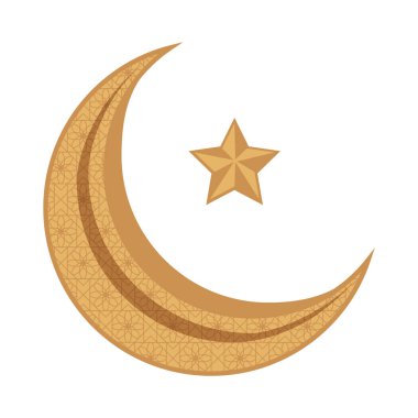 cresent ay ve yıldız altın