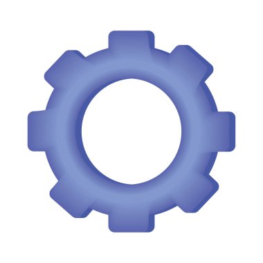 mor dişli makine izole edilmiş simge