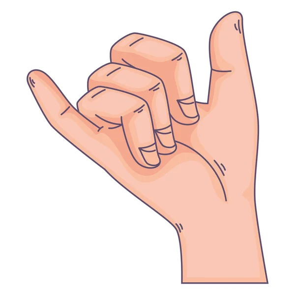 Значок Жеста Правой Руки — стоковый вектор