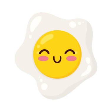 Yumurta kawaii çizgi roman karakteri