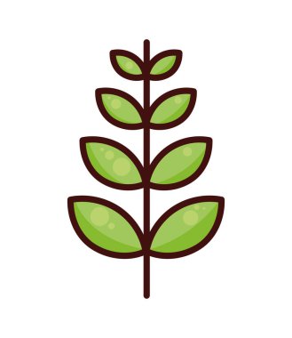 mısır bitkisi yaprakları çiftlik ikonu