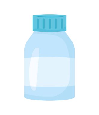 Plastik şişe ilaç ikonu