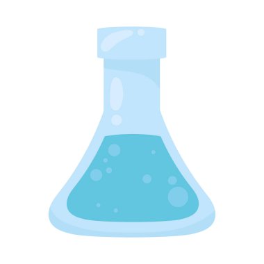 tüp test matarası laboratuvar simgesi