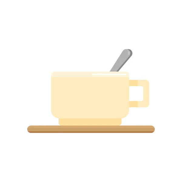 Кофе Кубок Пить Изолированный Значок — стоковый вектор