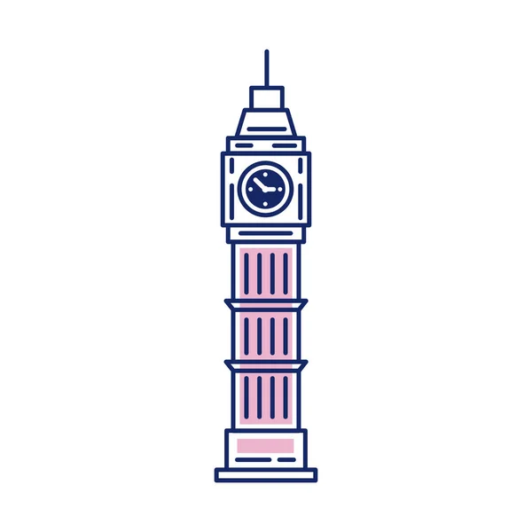 Μεγάλο Σύμβολο Ben London Ορόσημο — Διανυσματικό Αρχείο