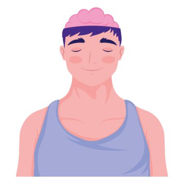 Açık karakterli bir adam.