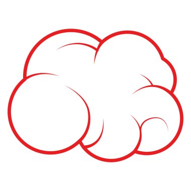 kırmızı Çin Bulut Biçimi simgesi