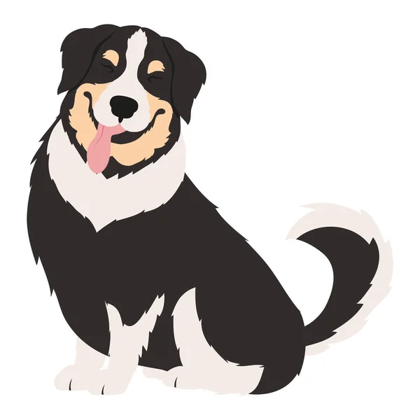 Cute Dog Mascot Domestic Character — Image vectorielle