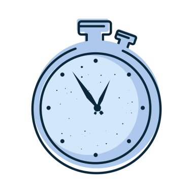 mavi zamanlayıcı kronometre teknoloji simgesi