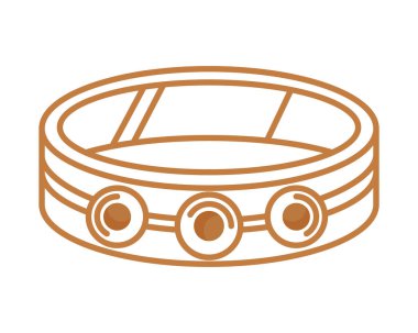 Mücevherlerle süslü lüks bir yüzük.