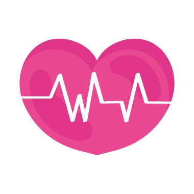 Kalp atışı simgesi olan kalp atışları