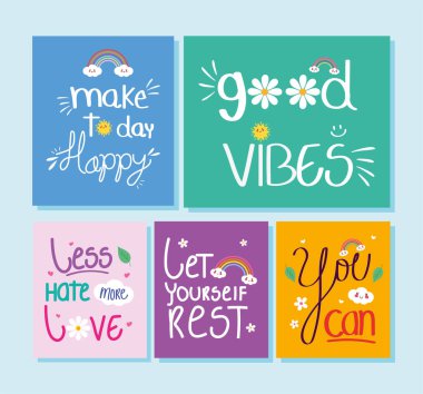 beş mini pozitif set posteri