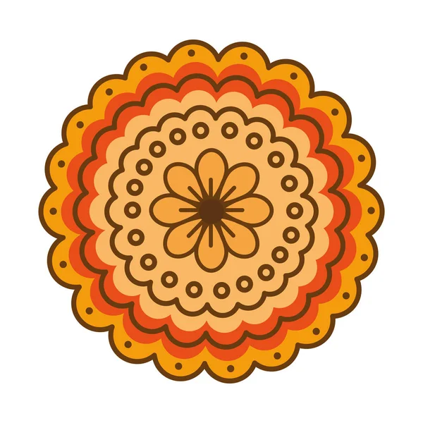 Moon Cake Airview Festival Icon — Stock Vector