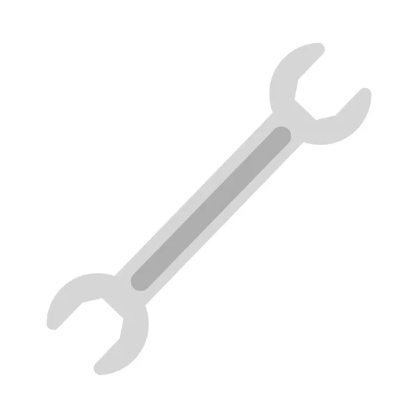 Wrench Key Tool Handle Icon — 스톡 벡터