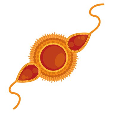 Etnik bileklik raksha bandhan simgesi