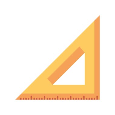 Sarı kural üçgen eğitim simgesi