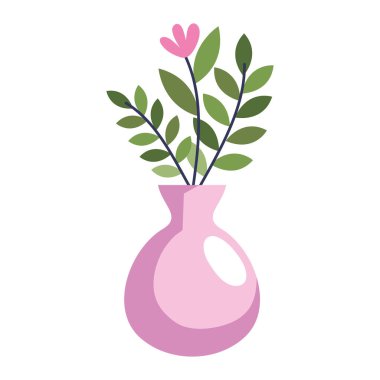 Leylak vazosundaki çiçekler