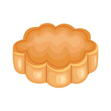 Çin ay pastası kutlama ikonu