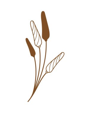 Ekoloji doğa bitki izole ikonu