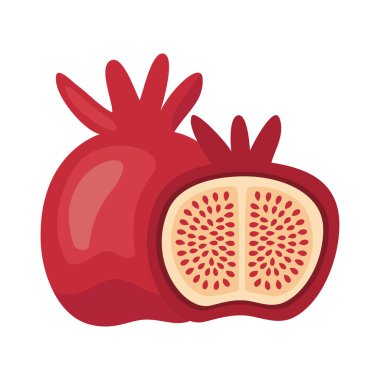 taze nar meyvesi sağlıklı simge