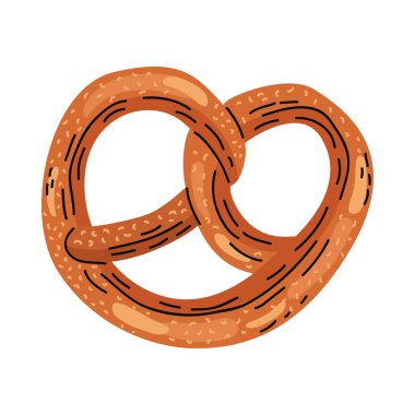 Lezzetli kraker ürün simgesi